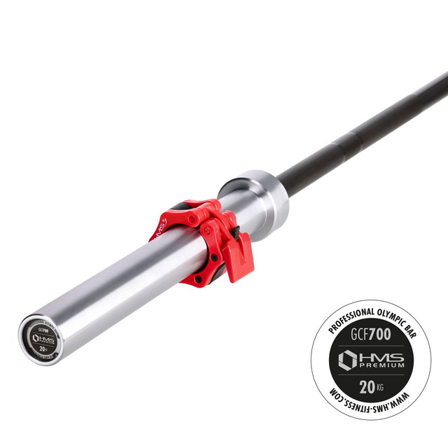 Olympische halterstang GCF700 HMS PREMIUM 20 kg