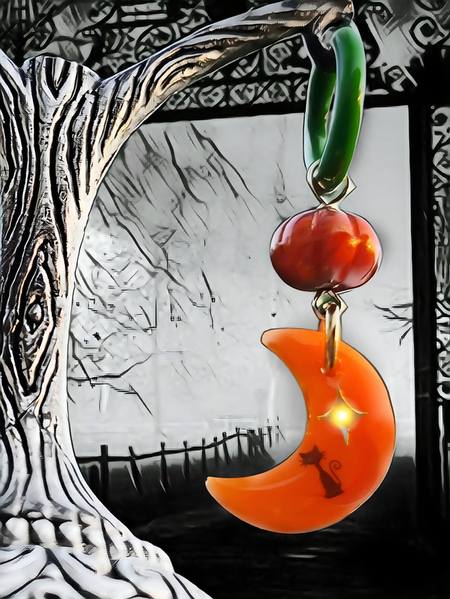 Boucles d&#039;oreilles &#039;Halloween Night&#039;