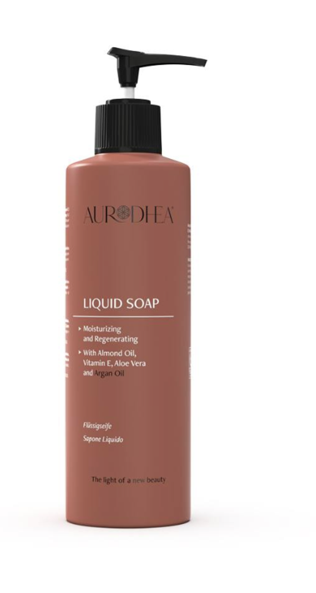 SAVON LIQUIDE À L’HUILE D’ARGAN - 260 ML Enrichi en huile d’Amande, Aloe Vera et Vitamine E