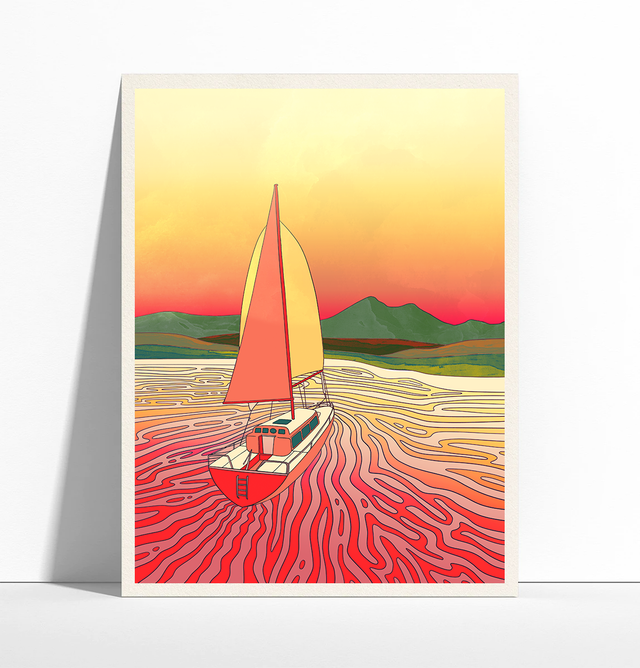 Affiche collector · Boga Boga (30x40cm)