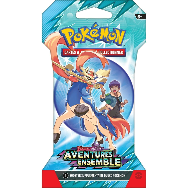 Asmodée Booster Pokémon Ecarlate Et Violet Aventures Ensemble