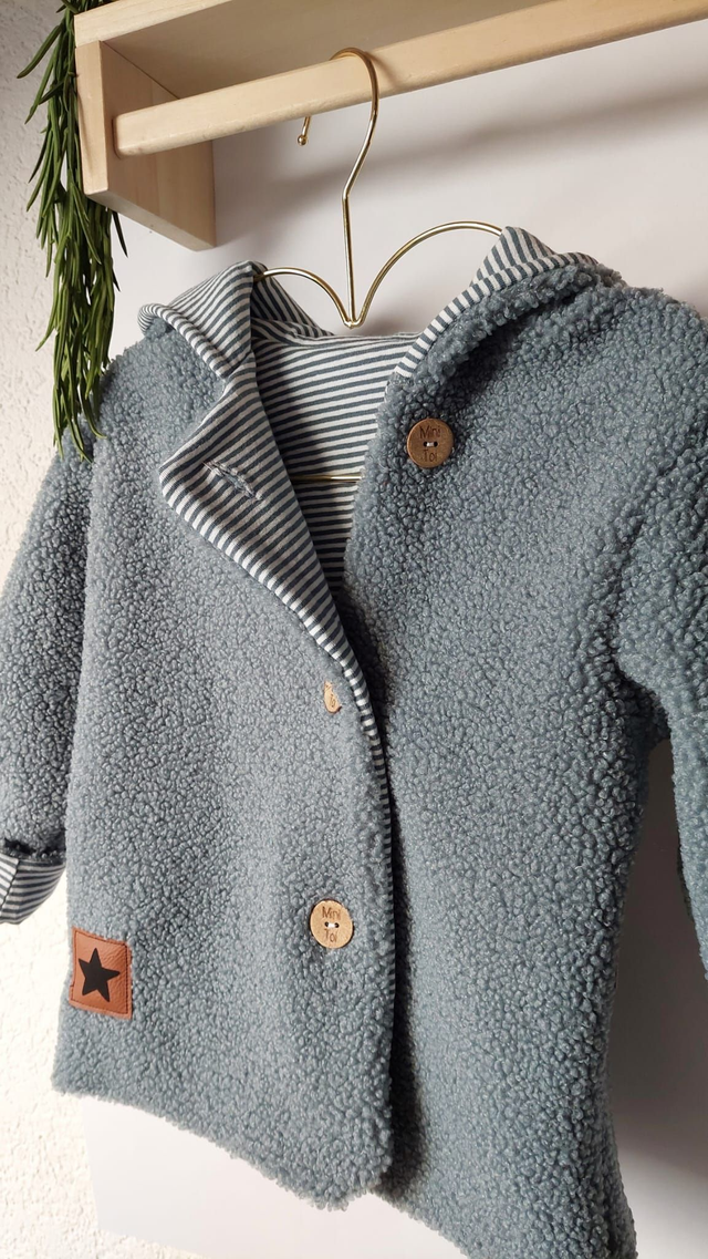 Veste bouclettes 86/82