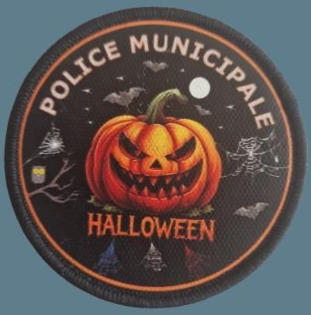 Patch Halloween Police Municipale V1