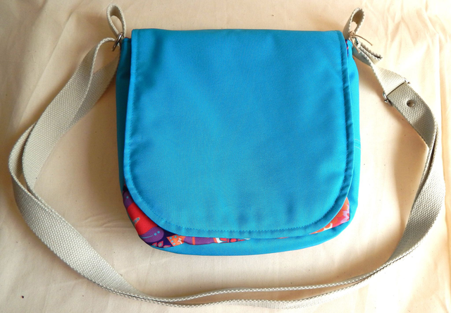 Showerproof Blue Handbag