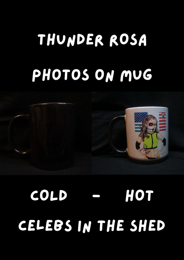 Thunder Rosa Colour Changing Mug ('La Mera Mera' AEW Wrestler)