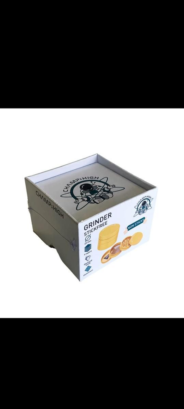 Champ High Stickfree Grinder Yellow 63mm

