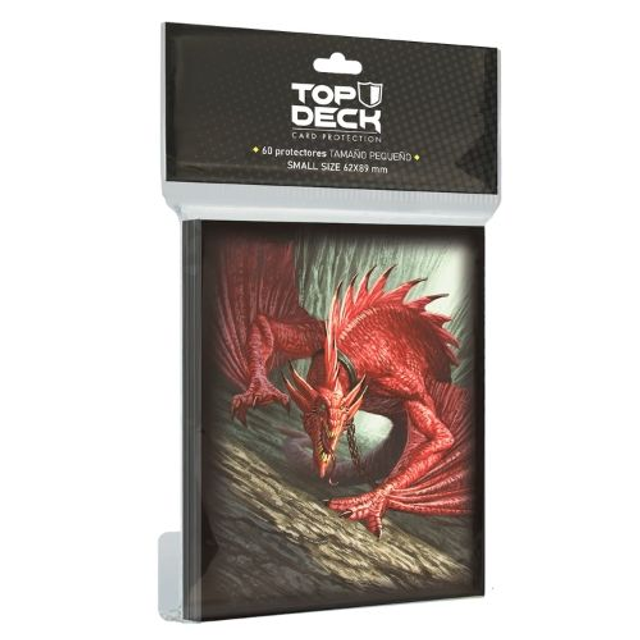 Protectores con Diseño | TOPDECK Small 62x89mm Wyvern de Sangre