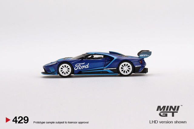 MGT00429 Mini GT 1/64 Ford GT MK II Ford Performance (LHD)