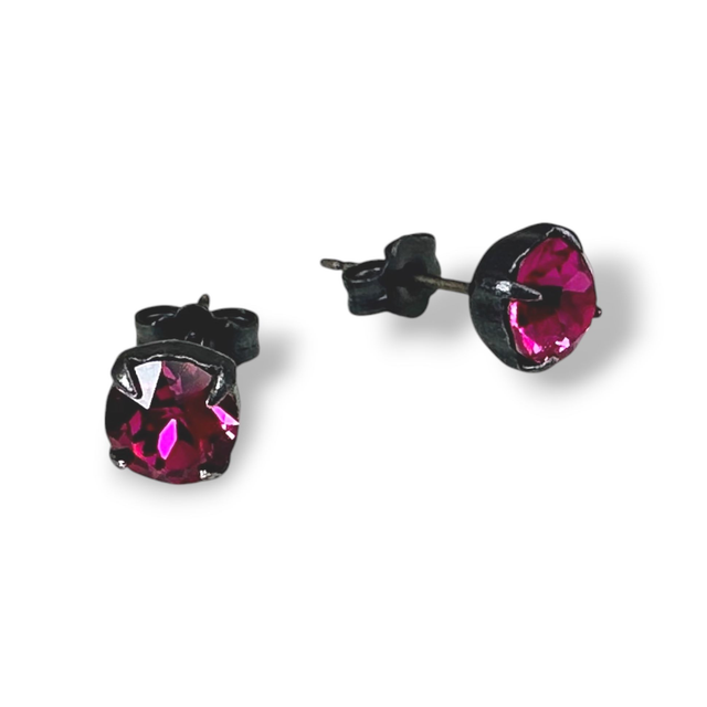 Ohrstecker KLASSIK SMALL Fuchsia Pink