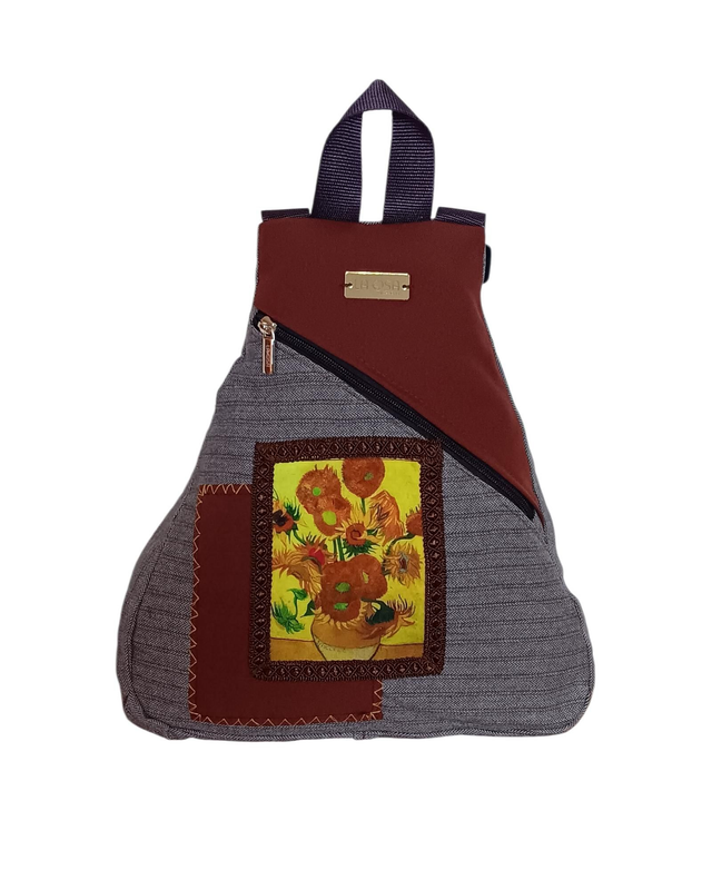 Mochila Mini "Bajo el Sol de Van Gogh"