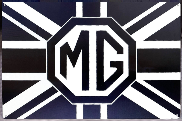 MG Logo - Aluminium Wall Plaque
