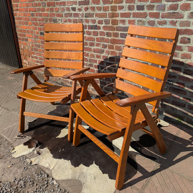 Fauteuil de jardin en teck