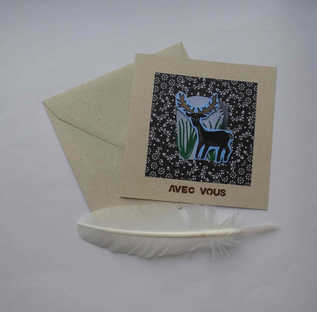 Le cerf du cimetière