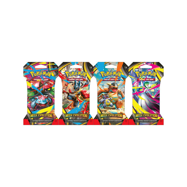 Pokémon Mega Evolution Sleeved Booster Pack, englisch