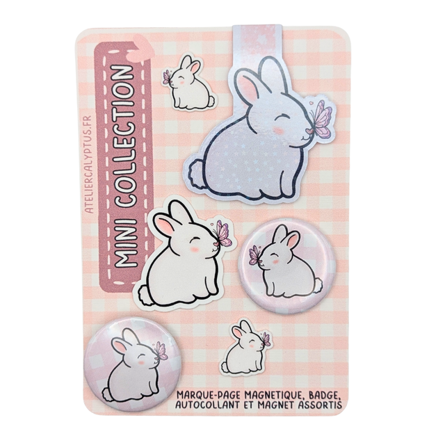 Mini collection Lapin blanc