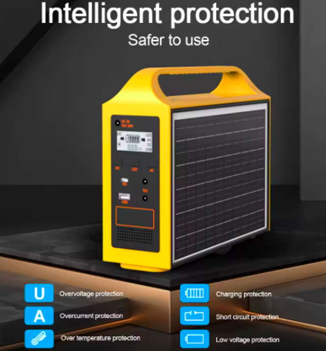 Mobiele generator met opslag voor zon energie (24000mAh 20W Zon-energie )