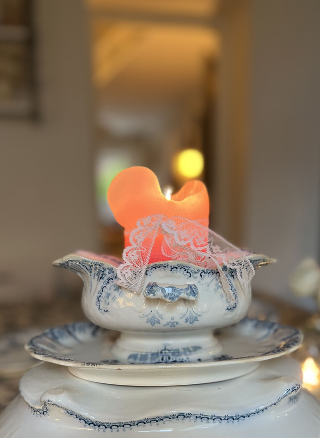 REGENCE - Saucière sur dormant signée St Amand & Hamage Nord - Terre de Fer