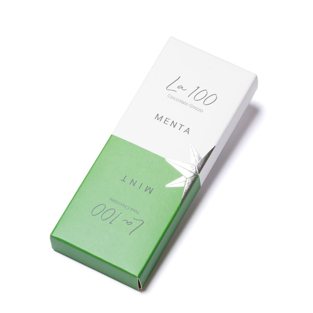 Cioccolato Menta • La100 - Cioccolato grezzo