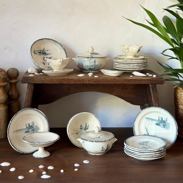 la dînette Bain de mer, HB et Cie, Choisy-le-Roi, Terre de fer