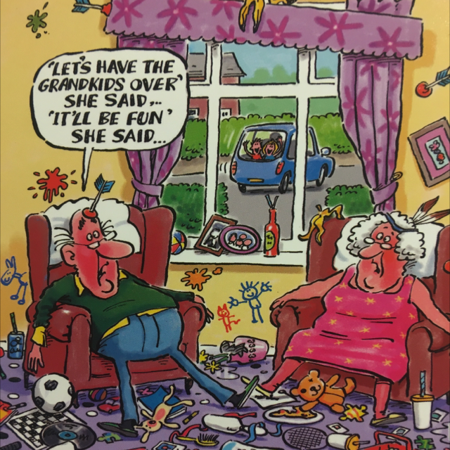 Birthday Humour Aged to Perfection ‘It’ll be fun she said.’