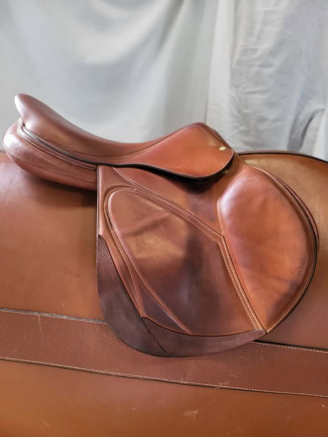 selle mixte "type Devoucoux" - 17'5 - occasion
