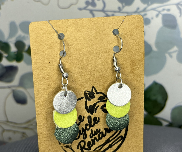 Boucles d’oreilles - Particules