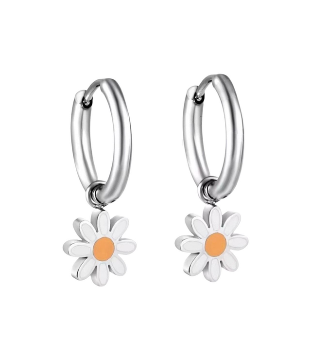 Daisy Huggie Earrings