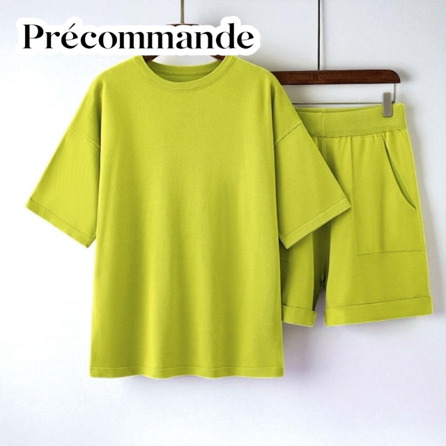 Ensemble femme KALY | Vert PRÉCOMMANDE 