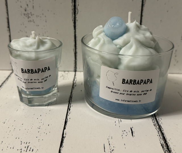Bougie barbapapa