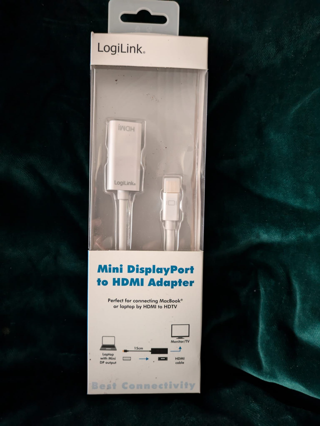 LogiLink Mini DisplayPort auf HDMI Adapter – Weiß