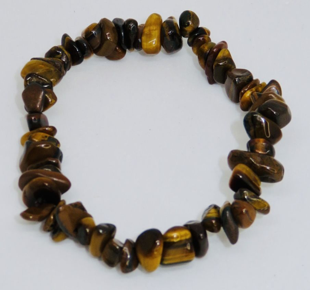 Bracelet baroque en Oeil de tigre