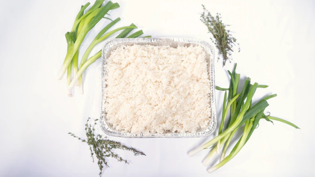 White Rice - Small Tray (8-10 servings) 