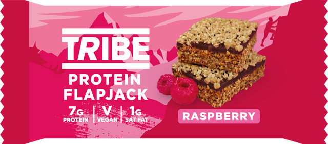 TRIBE Raspberry Protein Flapjack 50g