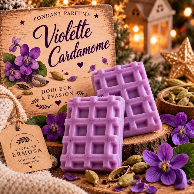 3.Fondant violette cardamome 