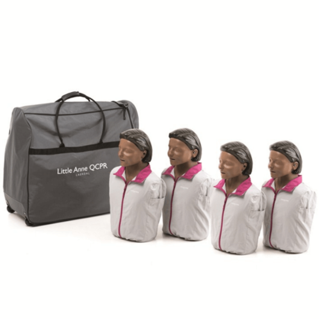 Laerdal Little Anne QCPR reanimatiepop huur per dag € 89,- inclusief 21% BTW exclusief € 7,50 verzendkosten