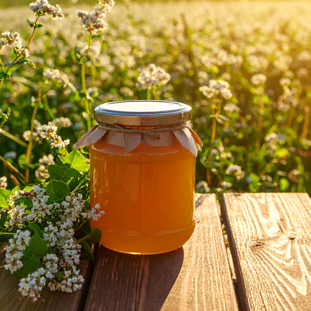 Miód gryczany kremowy (0.9l)