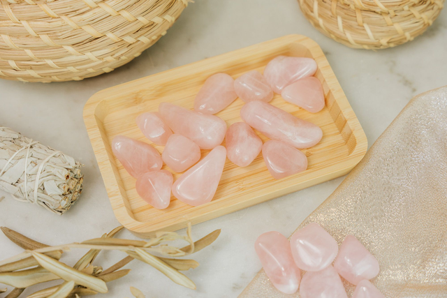 Pierre roulée Quartz rose - Amour, tendresse et apaisement