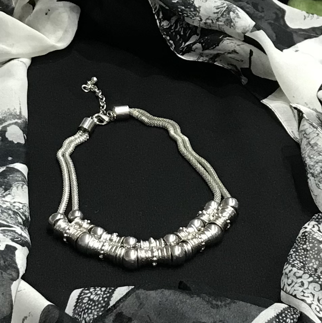 Silver Necklace - NEC36