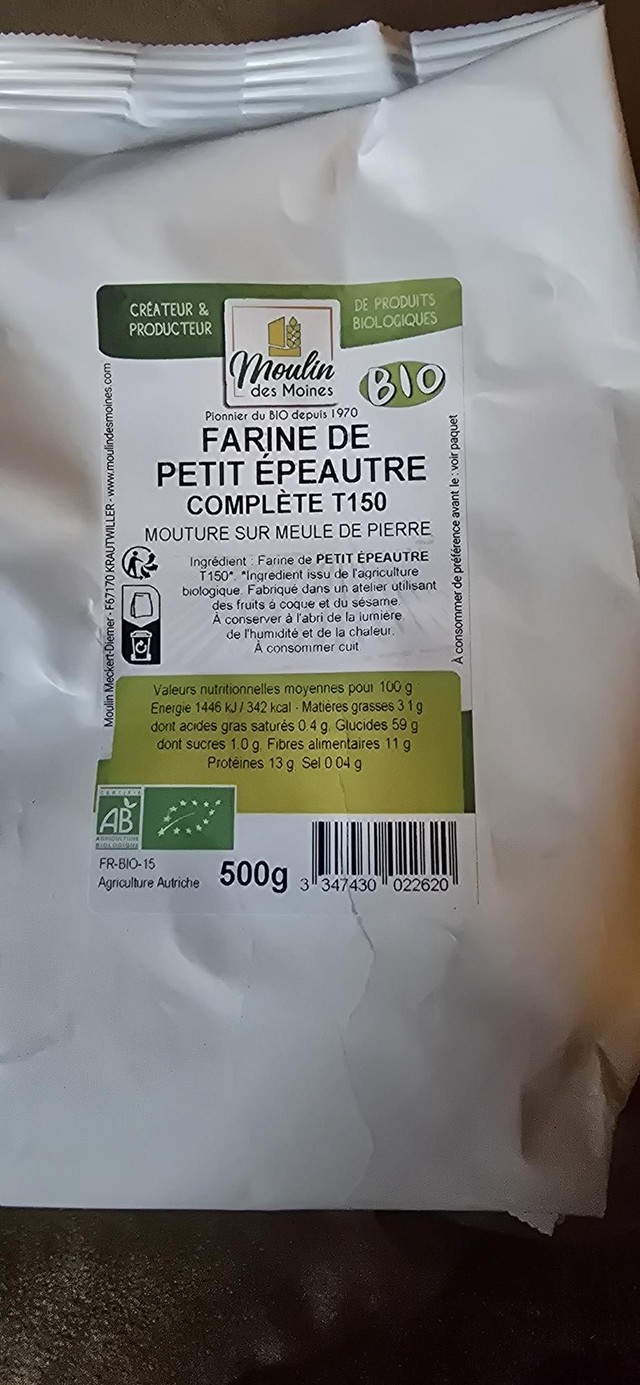 Z Human Flour Spelt Wholemeal 500g 