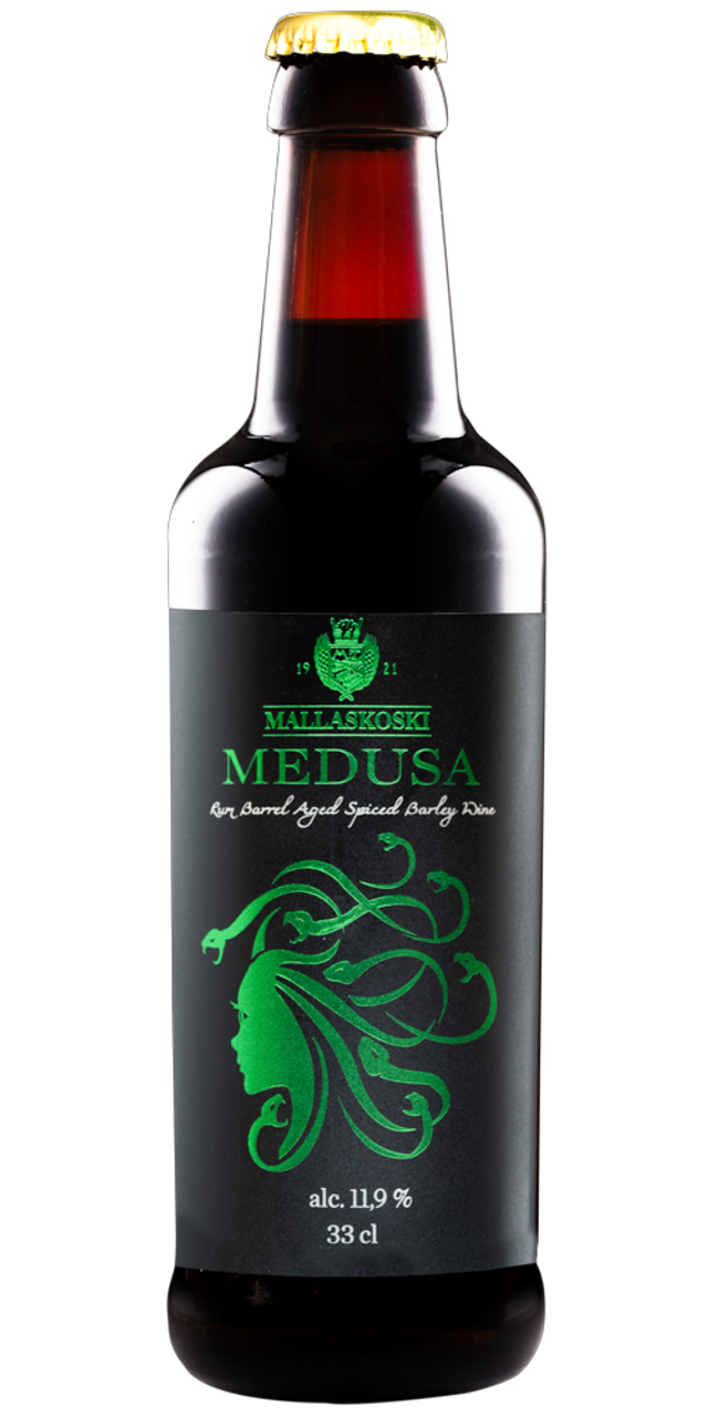 1009141 Medusa Rum BA Barley Wine 11,9% 33cl plo