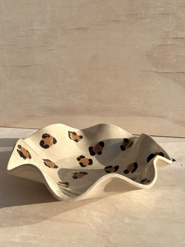 PLAT ONDULÉ LEOPARD