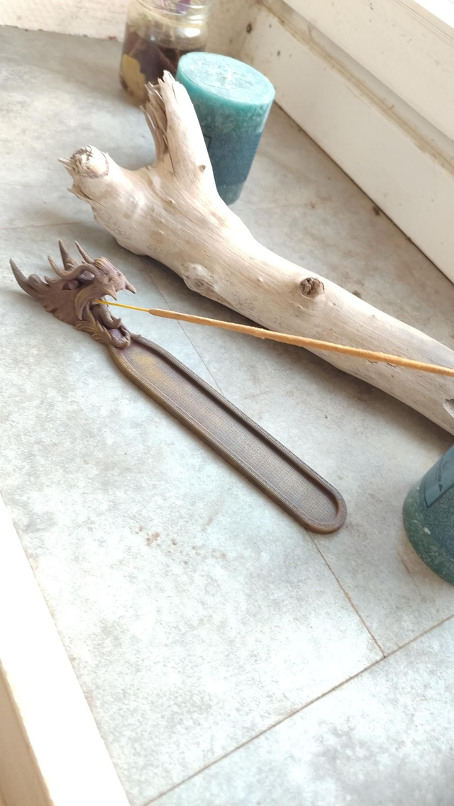 Porte encens dragon 