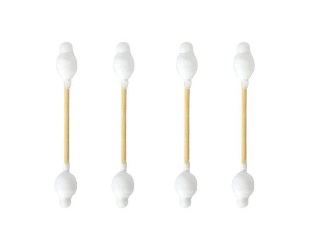 [The Eco Gang] Wattenstaafjes - Baby - Wit