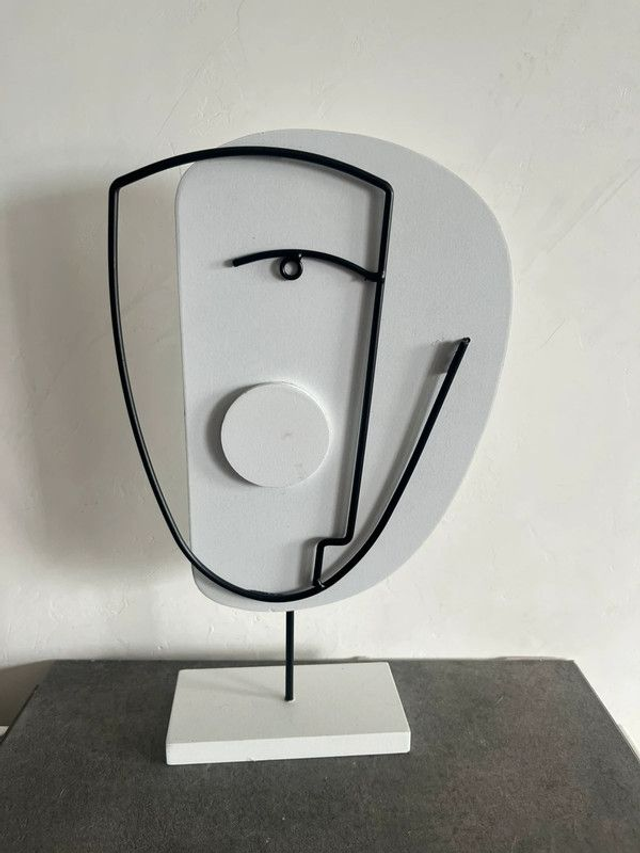 Decoration moderne visage design contemporain 