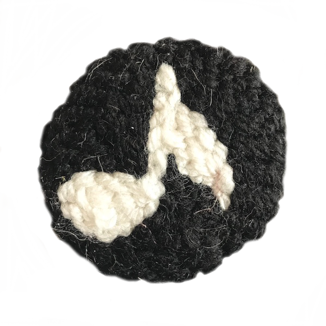 Broche note de musique