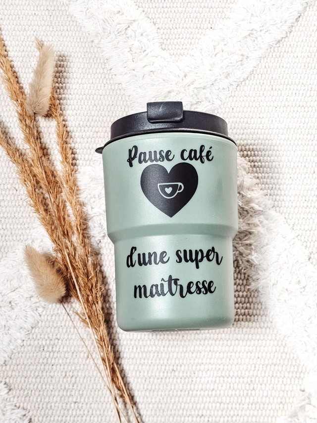 Gobelet à café - maîtresse 