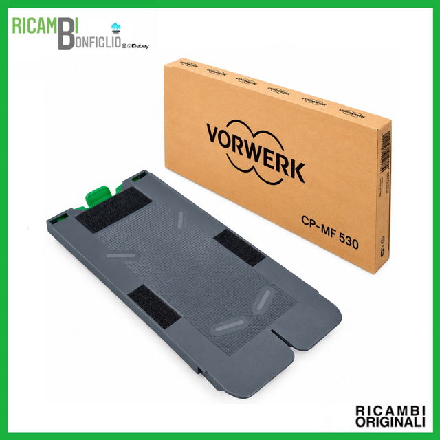 Piastra porta panno lavapavimenti folletto SP530 Originale Vorwerk - Cod. 49018