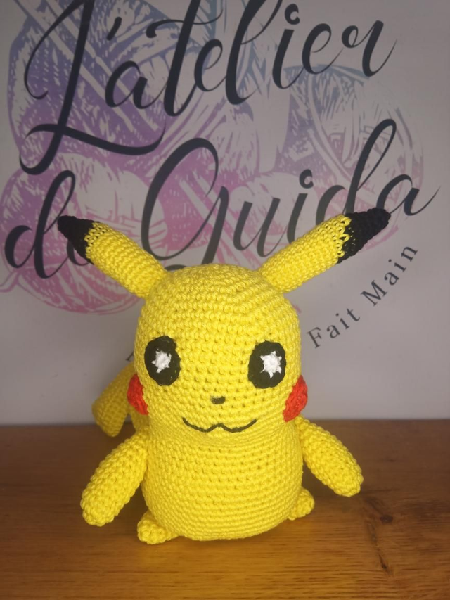 Pikachu au crochet – Fait main