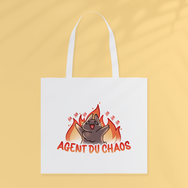 Totebag AGENT DU CHAOS