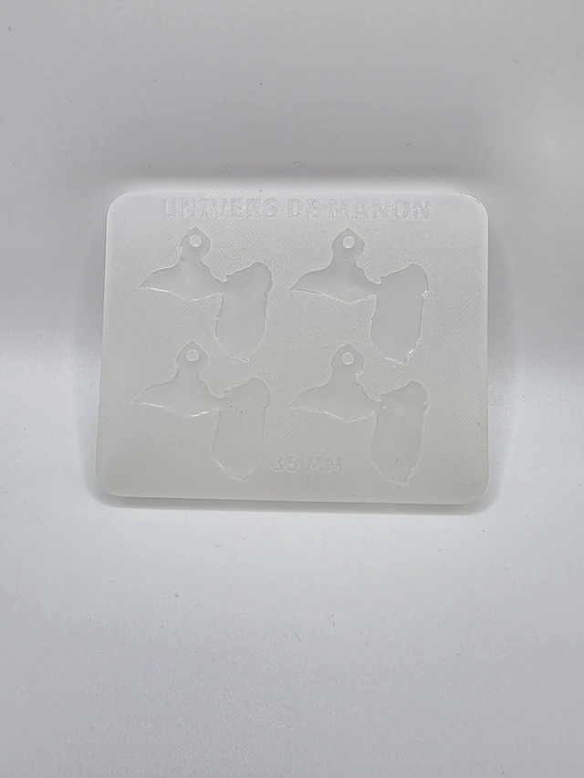 Moule Silicone carte 35 mm 